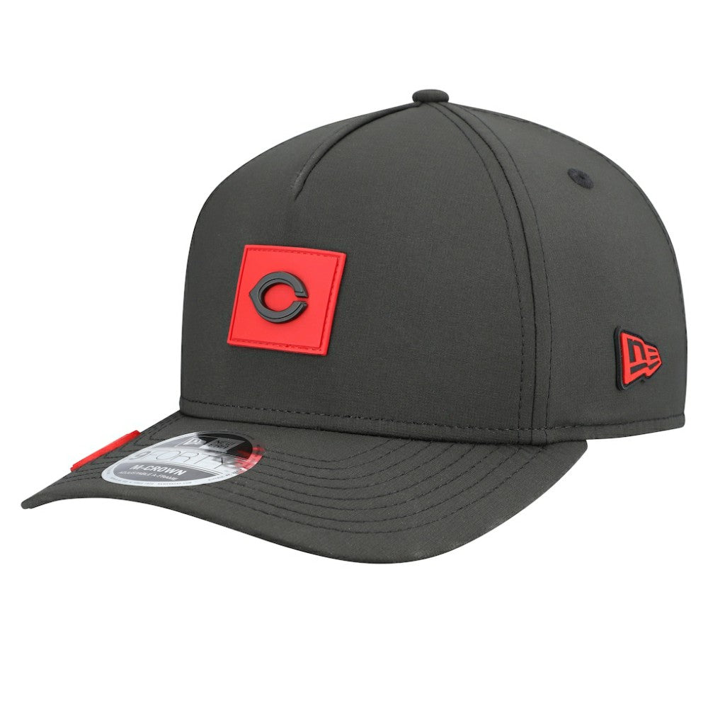 Cincinnati Reds 2026 Clubhouse 9FORTY A-Frame Adjustable Hat Black | New Era