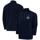 Florida Panthers Fanatics 2025 Stanley Cup Champions Genesis Quarter-Zip Pullover Navy