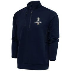 Florida Panthers Fanatics 2025 Stanley Cup Champions Genesis Quarter-Zip Pullover Navy
