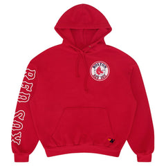 Boston Red Sox Aviator Nation x MLB Unisex Tri-Blend Pullover Hoodie Red