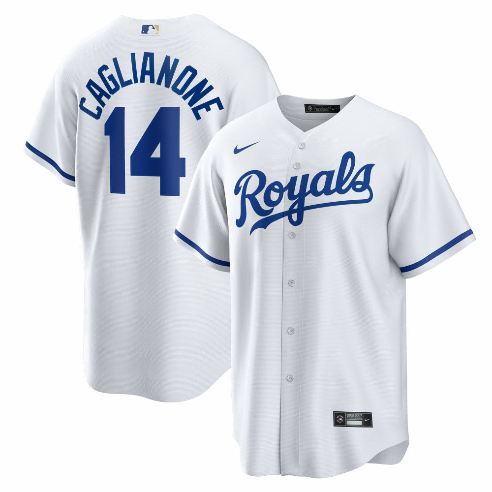 Jac Caglianone Kansas City Royals Youth Home Replica Jersey - White