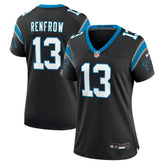 Hunter Renfrow Carolina Panthers Women's Team Game Jersey - Black