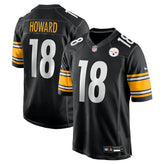 Will Howard Pittsburgh Steelers Team Game Jersey - Black