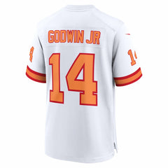 Chris Godwin Jr. '76 Tampa Bay Buccaneers 50th Season Game Jersey - White