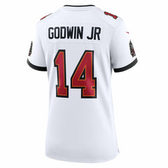 Chris Godwin Jr. Tampa Bay Buccaneers Women's 50th Season White Game Jersey - White