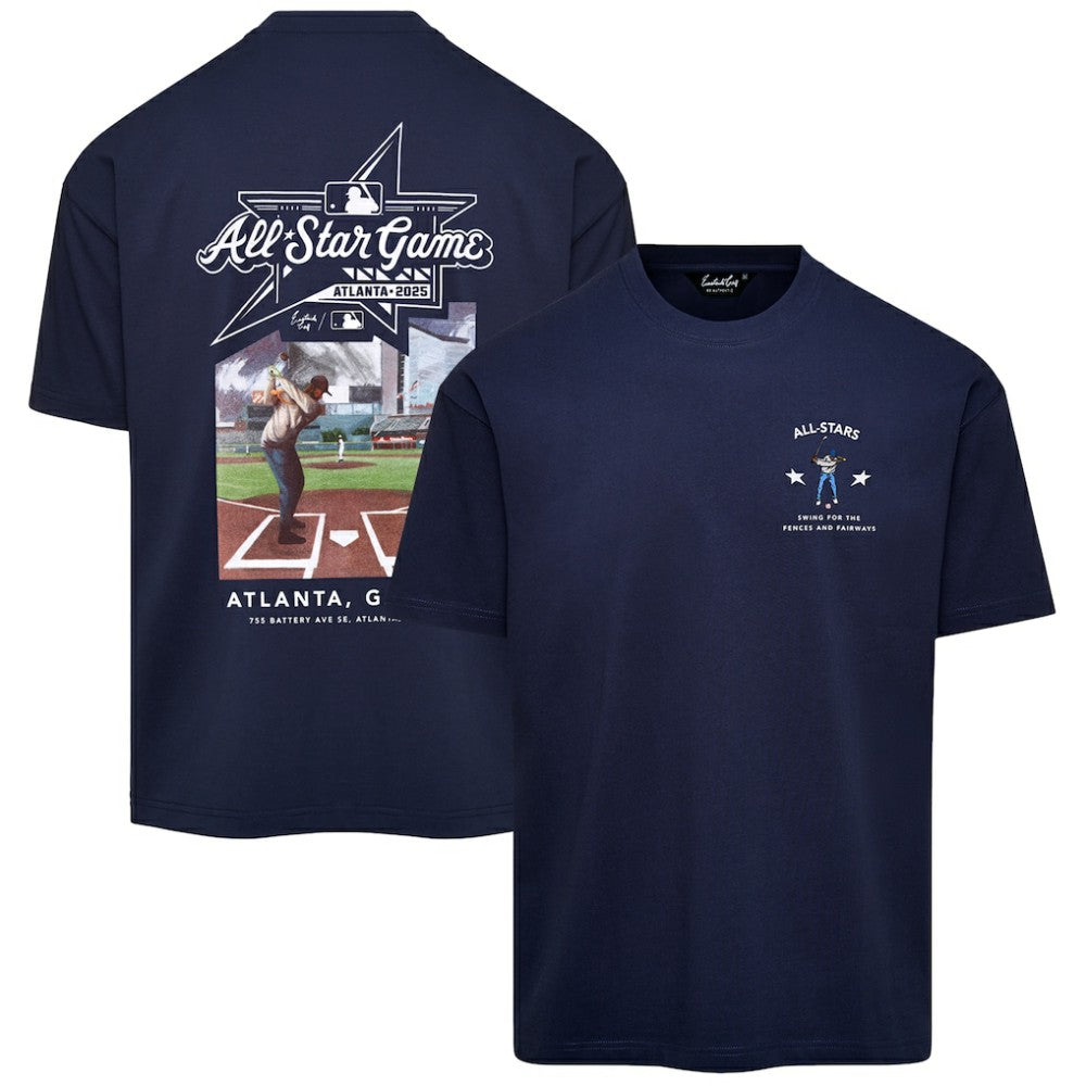Atlanta Braves Eastside Golf 2025 MLB All-Star Game Stadium T-Shirt Navy