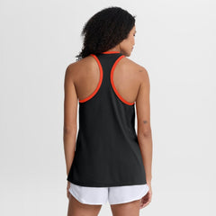 Baltimore Orioles Women's Tri-Blend Dri-FIT Racerback Tank Top Black | Nike