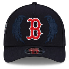 Boston Red Sox x Warren Lotas 9FORTY A-Frame M-Crown Adjustable Hat Navy | New Era
