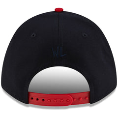 Atlanta Braves x Warren Lotas 9FORTY A-Frame M-Crown Adjustable Hat Navy/Red | New Era