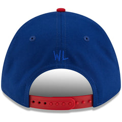 Chicago Cubs x Warren Lotas 9FORTY A-Frame M-Crown Adjustable Hat Royal/Red | New Era