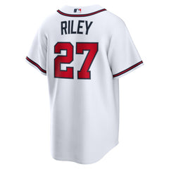Austin Riley Atlanta Braves Home Replica Jersey - White