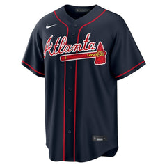 Austin Riley Atlanta Braves Alternate Replica Jersey - Navy