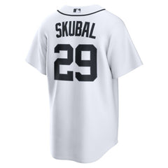 Tarik Skubal Detroit Tigers Home Replica Jersey - White