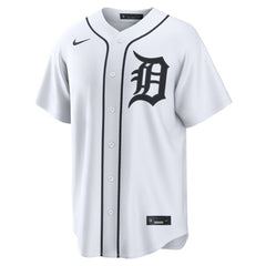 Javier B¨¢ez Detroit Tigers Home Replica Jersey - White