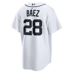 Javier B¨¢ez Detroit Tigers Home Replica Jersey - White