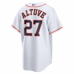 Jose Altuve Houston Astros Home Replica Jersey - White