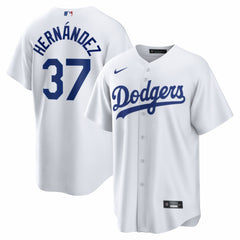 Teoscar Hern¨¢ndez Los Angeles Dodgers Home Replica Jersey - White