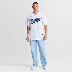 Yoshinobu Yamamoto Los Angeles Dodgers Home Replica Jersey - White