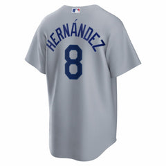 Enrique Hern¨¢ndez Los Angeles Dodgers Road Replica Jersey - Gray