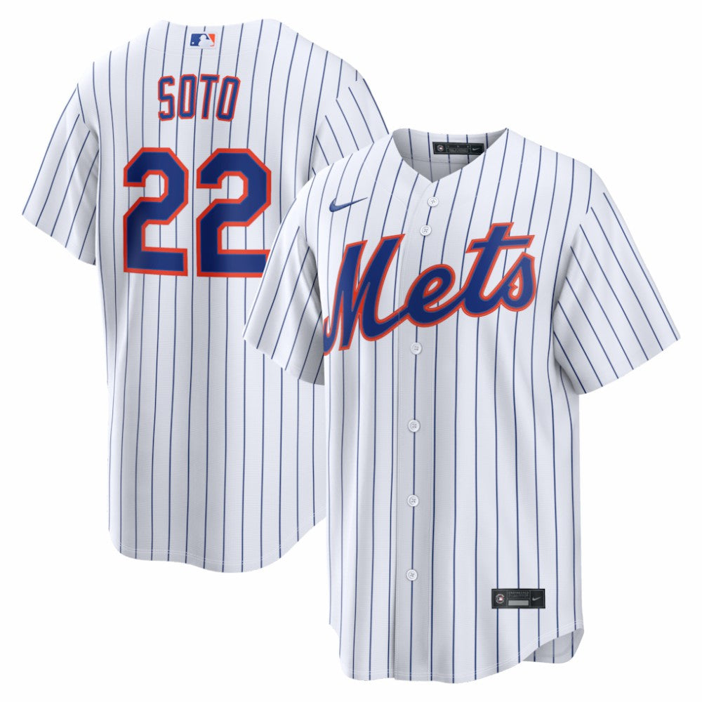 Juan Soto New York Mets Home Replica Jersey - White