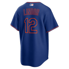 Francisco Lindor New York Mets Alternate Replica Jersey Royal | Nike
