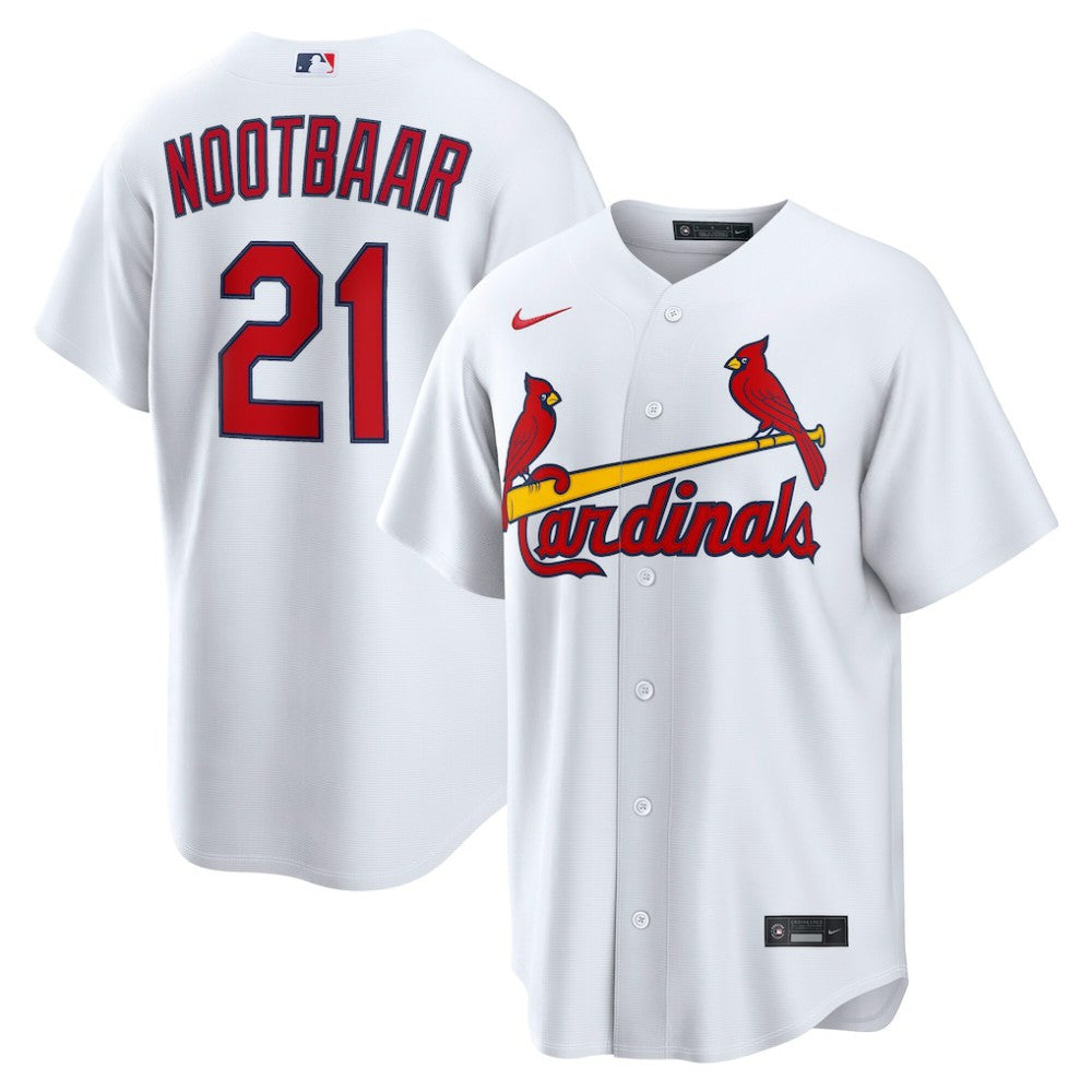 Lars Nootbaar St. Louis Cardinals Home Replica Jersey - White
