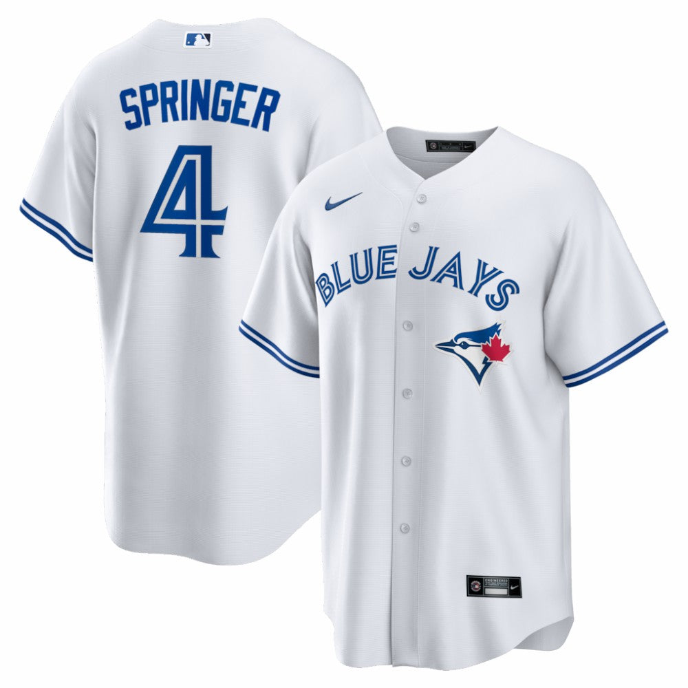 George Springer Toronto Blue Jays Home Replica Jersey - White