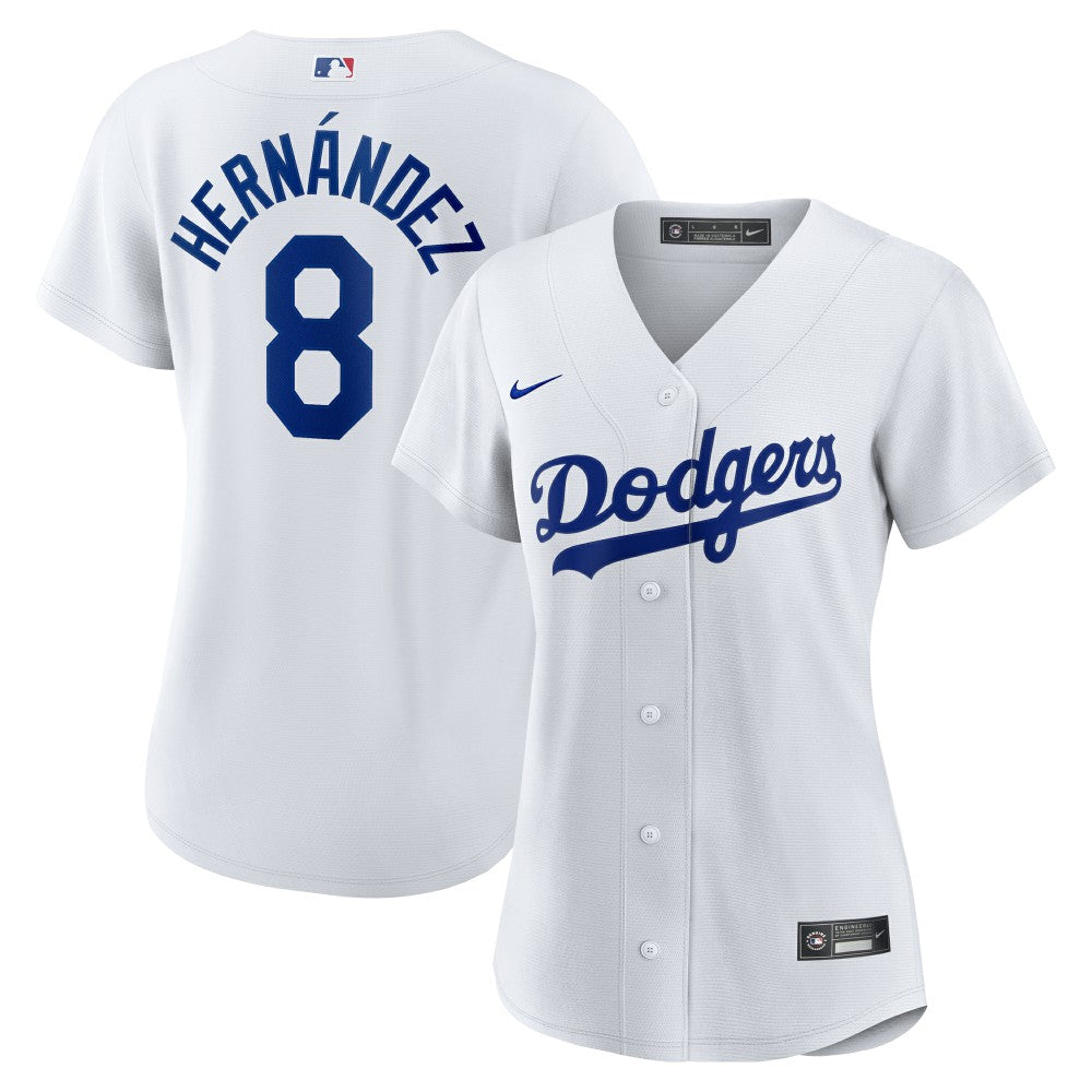 Enrique Hern¨¢ndez Los Angeles Dodgers Women's Home Replica Jersey - White