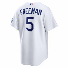 Freddie Freeman Los Angeles Dodgers Home Stadium Jersey - White
