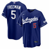 Freddie Freeman Los Angeles Dodgers Alternate Stadium Jersey - Royal