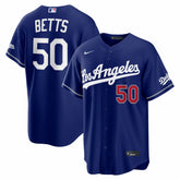 Mookie Betts Los Angeles Dodgers Alternate Stadium Jersey - Royal