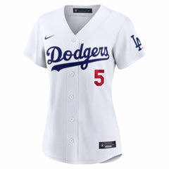 Freddie Freeman Los Angeles Dodgers Women's Home Stadium Jersey - White