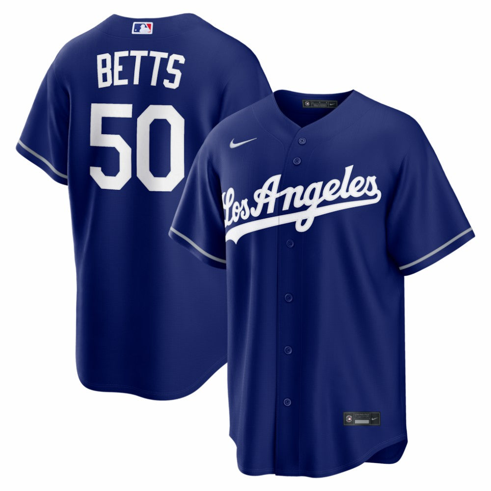 Mookie Betts Los Angeles Dodgers Alternate Replica Jersey - Royal