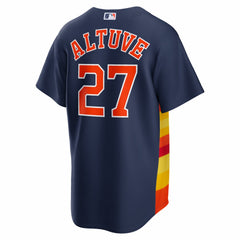 Jose Altuve Houston Astros Alternate 2 Replica Jersey - Navy