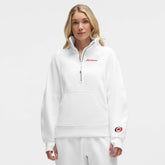 Carolina Hurricanes lululemon Women's Long Scuba Oversized Half-Zip Funnel Neck White