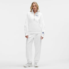 Vancouver Canucks lululemon Women's Long Scuba Oversized Half-Zip Funnel Neck White