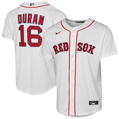 Jarren Duran Boston Red Sox Youth Home Replica Player Jersey - White