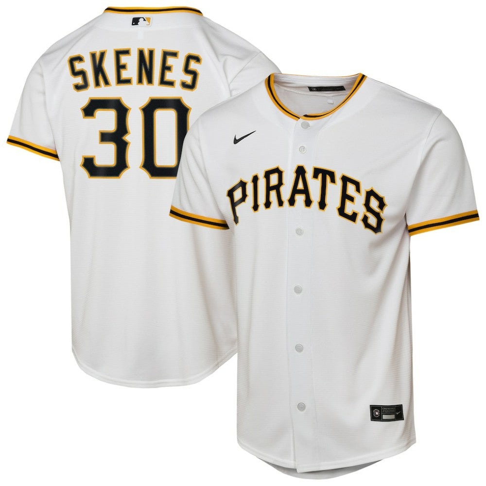 Paul Skenes Pittsburgh Pirates Youth Home Replica Player Jersey White | Nike