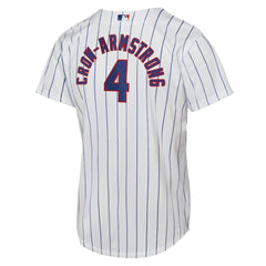 Pete Crow-Armstrong Chicago Cubs Youth Home Replica Player Jersey - White
