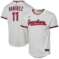 Jos¨¦ Ram¨ªrez Cleveland Guardians Youth Home Replica Player Jersey - White