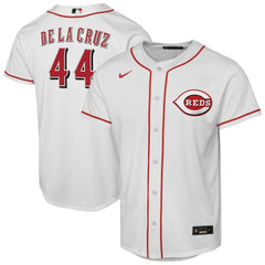 Elly De La Cruz Cincinnati Reds Youth Home Replica Player Jersey - White