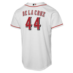 Elly De La Cruz Cincinnati Reds Youth Home Replica Player Jersey - White