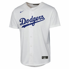 Mookie Betts Los Angeles Dodgers Youth Home Replica Player Jersey - White