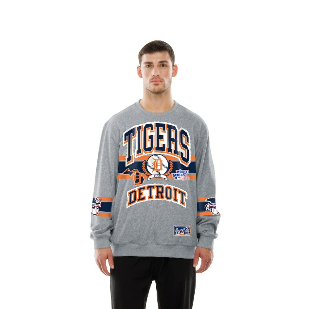 Detroit Tigers Sport Classics Sweatshirt Gray | New Era
