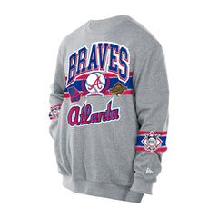 Atlanta Braves Sport Classics Sweatshirt Gray | New Era