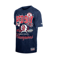 Boston Red Sox Mineral Wash T-Shirt Navy | New Era