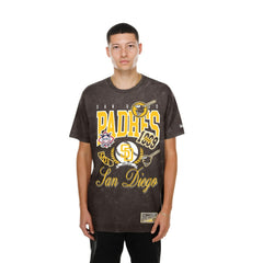 San Diego Padres Mineral Wash T-Shirt Brown | New Era