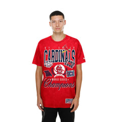 St. Louis Cardinals Mineral Wash T-Shirt Red | New Era