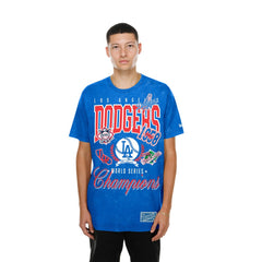 Los Angeles Dodgers Mineral Wash T-Shirt Royal | New Era