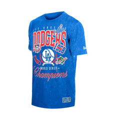 Los Angeles Dodgers Mineral Wash T-Shirt Royal | New Era